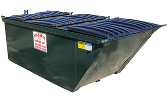 6 cubic yard container
